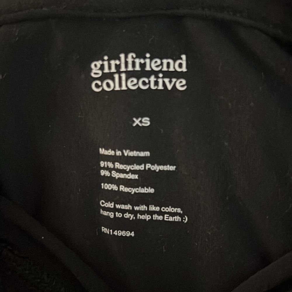 Girlfriend Collective Set Cropped Hoodie and Jogger XS Excellent Condtion Soft - Picture 5 of 5